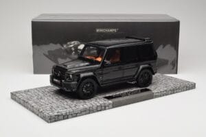 Mercedes Brabus 850 6.0 Widestar G63 W463 Obsidian Black Metallic Minichamps 1:18 107032400 Diecast — photo 6 of 6