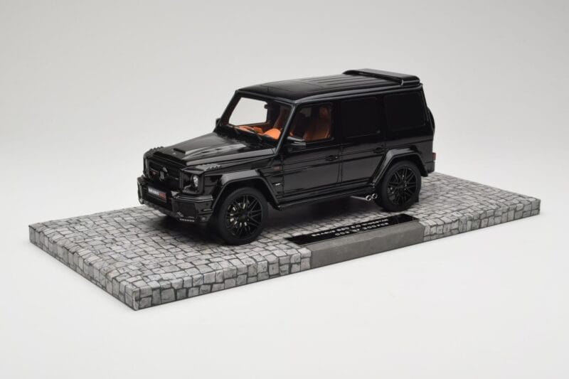 Mercedes Brabus 850 6.0 Widestar G63 W463 Obsidian Black Metallic Minichamps 1:18 107032400 Diecast