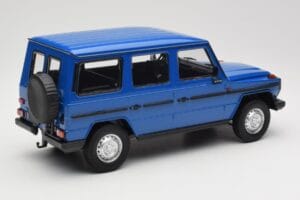 Mercedes G-Class W460 LWB Dark Blue Minichamps 1:18 155038100 Diecast — photo 2 of 6