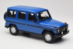 Mercedes G-Class W460 LWB Dark Blue Minichamps 1:18 155038100 Diecast — photo 4 of 6