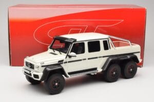 Mercedes AMG G63 6x6 W463 White GT Spirit 1:18 GT100 Resin — photo 6 of 6