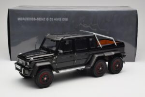 Mercedes AMG G63 W463 6x6 Gloss Black AUTOart 1:18 76306 Composite — photo 8 of 8