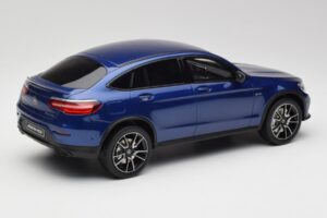 Mercedes AMG GLC 43 Coupe Brilliant Blue GT Spirit 1:18 B66960468 Resin — photo 2 of 6
