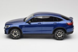 Mercedes AMG GLC 43 Coupe Brilliant Blue GT Spirit 1:18 B66960468 Resin — photo 3 of 6