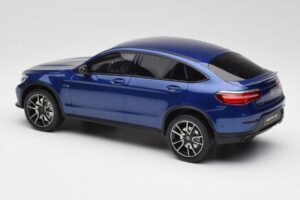 Mercedes AMG GLC 43 Coupe Brilliant Blue GT Spirit 1:18 B66960468 Resin — photo 5 of 6
