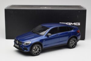 Mercedes AMG GLC 43 Coupe Brilliant Blue GT Spirit 1:18 B66960468 Resin — photo 6 of 6