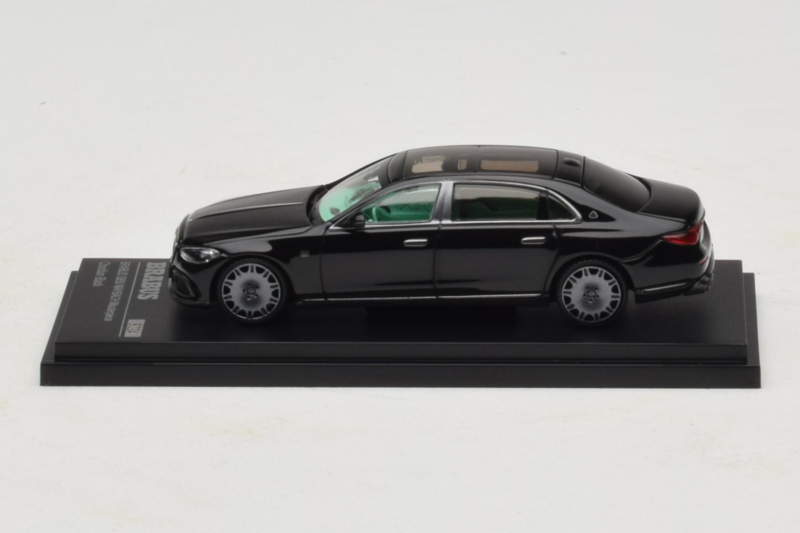 Mercedes Maybach S-Class W223 Brabus S850 Masterpiece Obsidian Black Almost Real 1:64 660101001 Diecast