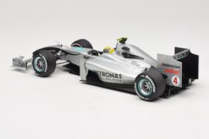 Mercedes MGP W01 #4 N. Rosberg Mercedes GP Showcar 2010 Minichamps 1:18 150100074 Diecast — photo 5 of 7