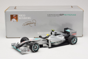 Mercedes MGP W01 #4 N. Rosberg Mercedes GP Showcar 2010 Minichamps 1:18 150100074 Diecast — photo 7 of 7