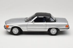 Mercedes R107 380 SL Silver Norev 1:18 183725 Diecast — photo 4 of 8