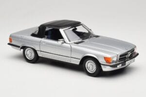 Mercedes R107 380 SL Silver Norev 1:18 183725 Diecast — photo 6 of 8