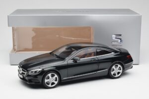 Mercedes S-Class Coupe C217 Smaragd Green Metallic Norev 1:18 B66961244 Diecast — photo 8 of 8