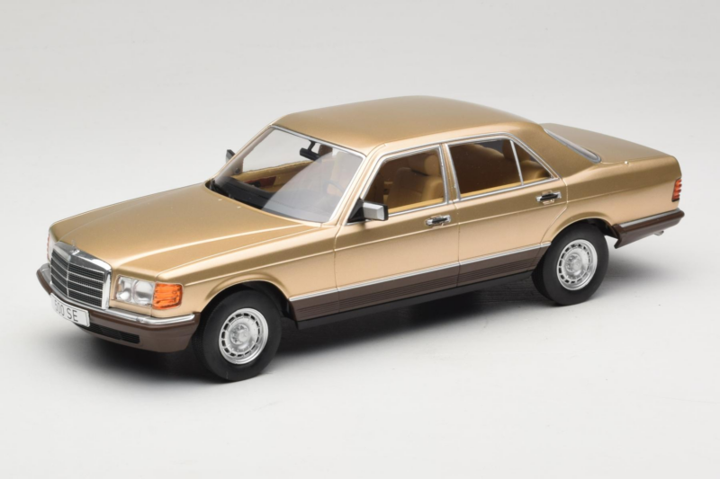 Mercedes S-Class W126 Metallic Beige MCG 1:18 MCG18548 Diecast