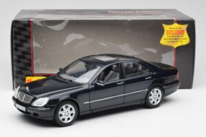 Mercedes S-Class W220 Blue Maisto 1:18 56051 Diecast — photo 8 of 8