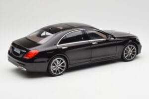 Mercedes S-Class W222 AMG Line Ruby Black Metallic Norev 1:18 183483 Diecast — photo 3 of 8
