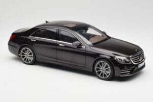 Mercedes S-Class W222 AMG Line Ruby Black Metallic Norev 1:18 183483 Diecast — photo 6 of 8