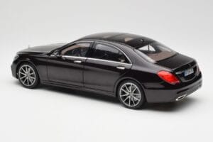 Mercedes S-Class W222 AMG Line Ruby Black Metallic Norev 1:18 183483 Diecast — photo 7 of 8