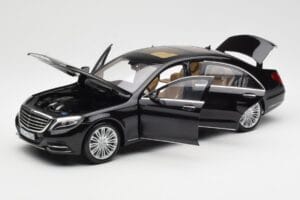 Mercedes S-Class W222 Black Metallic Norev 1:18 183480 Diecast — photo 2 of 8