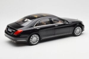 Mercedes S-Class W222 Black Metallic Norev 1:18 183480 Diecast — photo 3 of 8