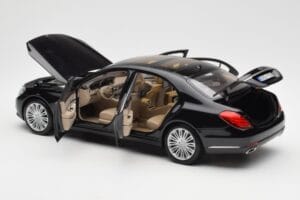 Mercedes S-Class W222 Black Metallic Norev 1:18 183480 Diecast — photo 5 of 8
