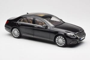 Mercedes S-Class W222 Black Metallic Norev 1:18 183480 Diecast — photo 6 of 8
