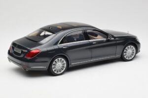 Mercedes S-Class W222 Blue Anthracite Metallic Norev 1:18 B66960157 Diecast — photo 3 of 8