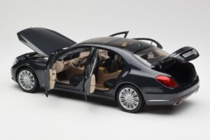 Mercedes S-Class W222 Blue Anthracite Metallic Norev 1:18 B66960157 Diecast — photo 5 of 8