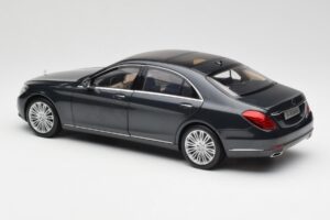 Mercedes S-Class W222 Blue Anthracite Metallic Norev 1:18 B66960157 Diecast — photo 7 of 8