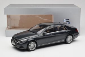Mercedes S-Class W222 Blue Anthracite Metallic Norev 1:18 B66960157 Diecast — photo 8 of 8