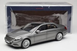 Mercedes S-Class W222 Grey Metallic Norev 1:18 183481 Diecast — photo 8 of 8