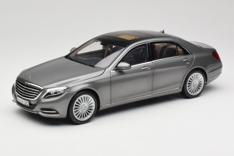 Mercedes S-Class W222 Grey Metallic Norev 1:18 183481 Diecast