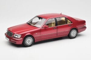 Mercedes S500 W140 Red Metallic Norev 1:18 183579 Diecast