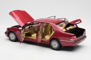 Mercedes S500 W140 Red Metallic Norev 1:18 183579 Diecast — photo 5 of 8