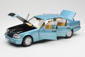 Mercedes S500 W140 Turquoise Metallic Norev 1:18 183561 Diecast — photo 2 of 8