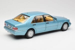 Mercedes S500 W140 Turquoise Metallic Norev 1:18 183561 Diecast — photo 3 of 8