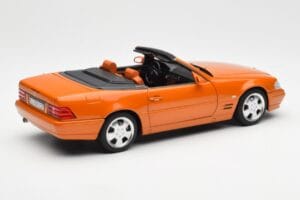 Mercedes SL 500 R129 Orange Metallic Norev 1:18 183752 Diecast — photo 3 of 8