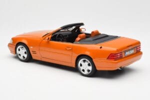 Mercedes SL 500 R129 Orange Metallic Norev 1:18 183752 Diecast — photo 7 of 8