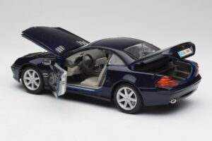 Mercedes SL 500 R230 Blue Maisto 1:18 B66962126 Diecast — photo 5 of 8