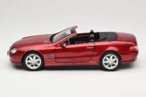 Mercedes SL 500 R230 Red Metallic Limited Edition Norev 1:18 183841 Diecast — photo 4 of 8