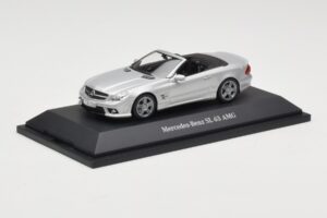 Mercedes SL 63 AMG R230 Silver Metallic Minichamps 1:43 B66960018 Diecast — photo 2 of 4