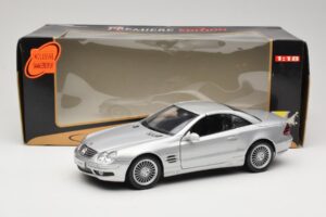 Mercedes SL55 AMG R230 Silver Maisto 1:18 36894 Diecast — photo 8 of 8