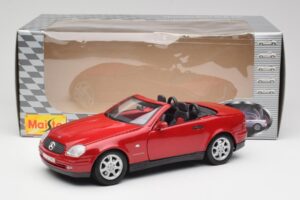 Mercedes SLK 230 R170 Red Maisto 1:18 56023 Diecast — photo 9 of 9