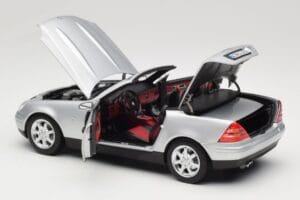 Mercedes SLK R170 Brilliant Silver Norev 1:18 183020 Diecast — photo 6 of 9