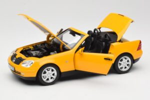 Mercedes SLK200 R170 Yellow Norev 1:18 B66040713 Diecast — photo 2 of 9