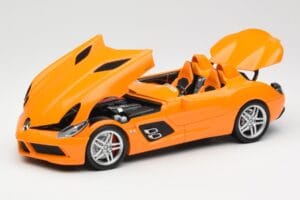 Mercedes SLR McLaren C199 Stirling Moss AMG Solarbeam Metallic Minichamps 1:18 100038400 Diecast — photo 2 of 8