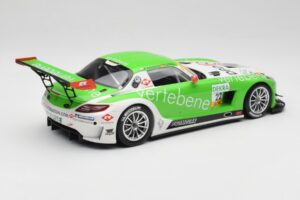 Mercedes AMG SLS C197 GT3 MS Racing #22 V. Sigacev / C. Stoll ADAC GT Masters 2011 Minichamps 1:18 151113102 Diecast — photo 2 of 6