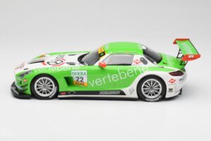 Mercedes AMG SLS C197 GT3 MS Racing #22 V. Sigacev / C. Stoll ADAC GT Masters 2011 Minichamps 1:18 151113102 Diecast — photo 3 of 6