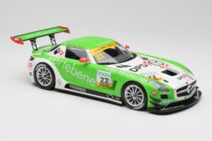 Mercedes AMG SLS C197 GT3 MS Racing #22 V. Sigacev / C. Stoll ADAC GT Masters 2011 Minichamps 1:18 151113102 Diecast — photo 4 of 6