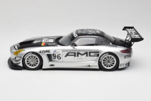 Mercedes AMG SLS C197 GT3 Team AMG China #96 M. Hakkinen / C. Cheng Zhuhai 6th 2011 Minichamps 1:18 151113196 Diecast — photo 3 of 6