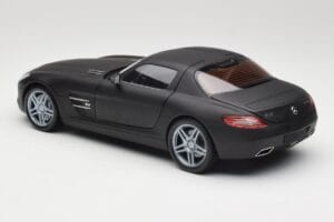 Mercedes SLS AMG C197 Matte Black Minichamps 1:18 100039027 Diecast — photo 7 of 8